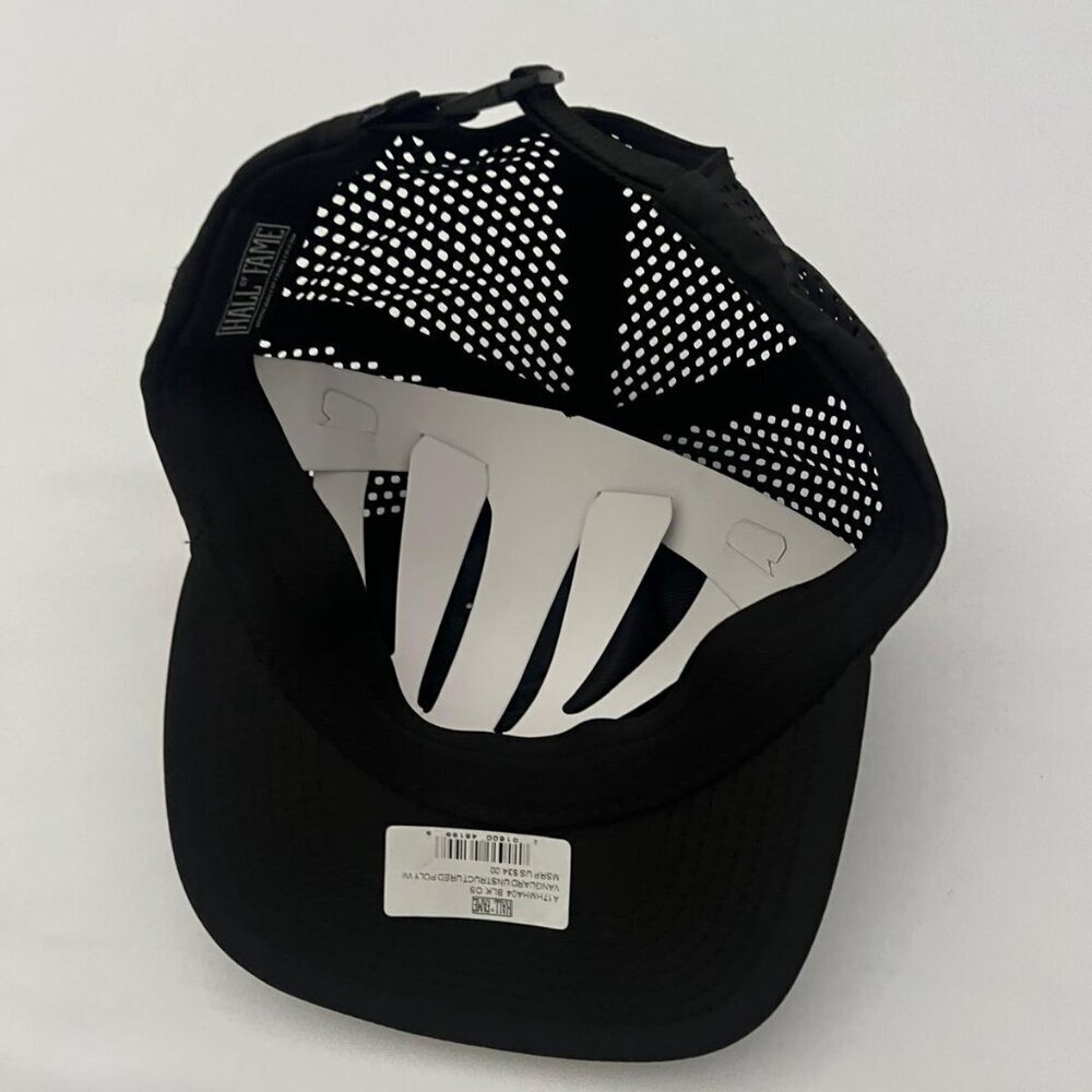 Hall Of Fame Mesh Buckle Back Hat Cap Black Men’s One Size Adjust — image 4 of 5
